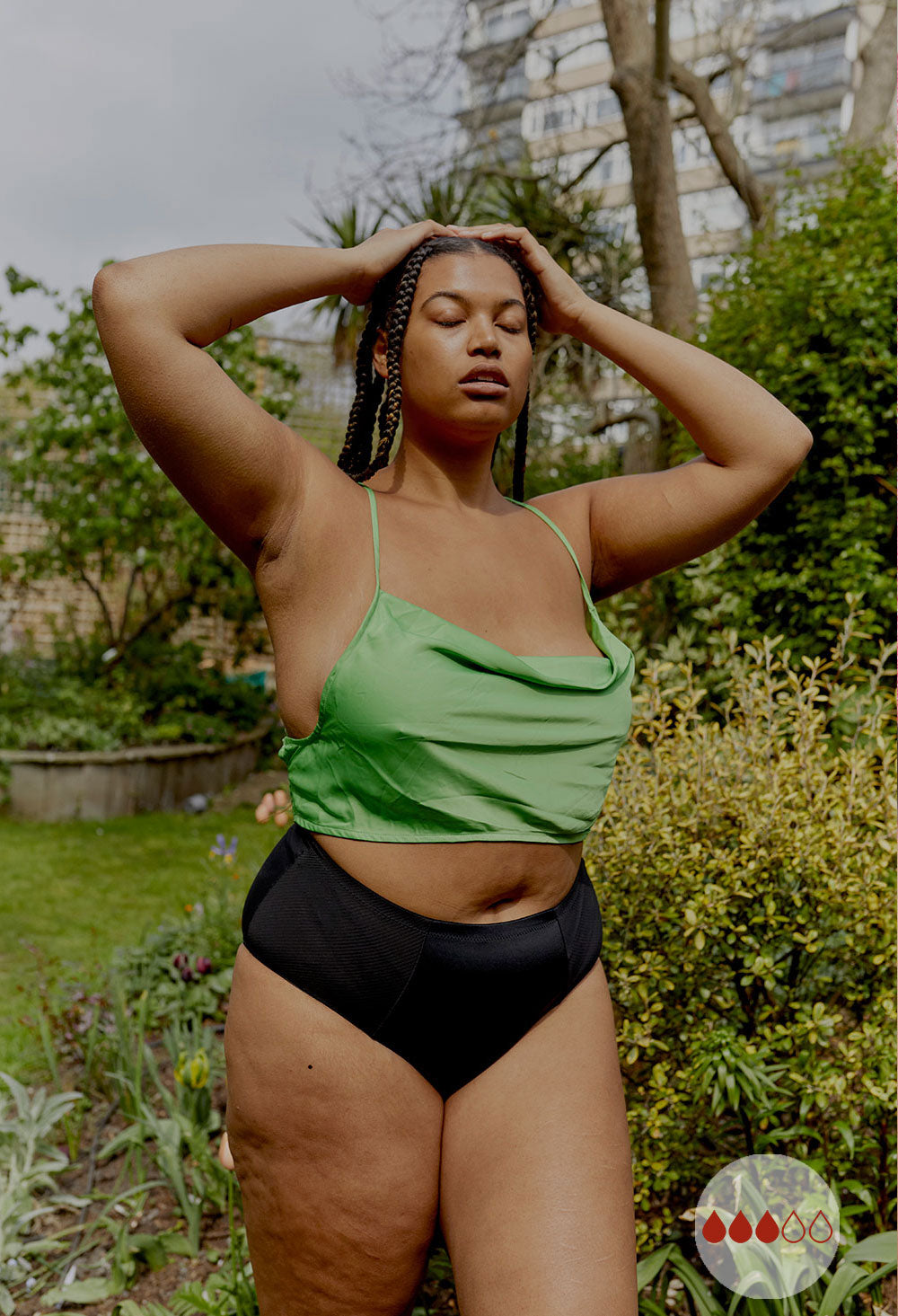 Vreeland High Waist Brief Black